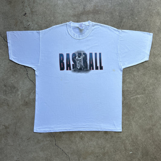 Vintage 90s MLB "Baseball" Batter Logo T-shirt