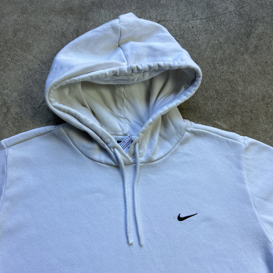 Vintage 2000s Two Tone White & Black Nike Hoodie
