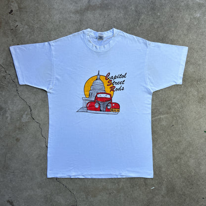 Vintage 90s USA Capital Street Rods Washington DC T-shirt