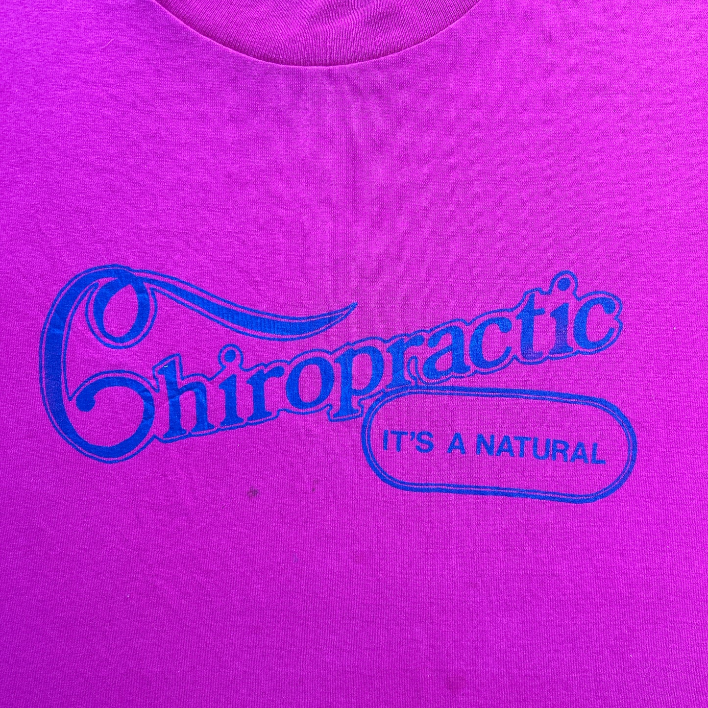 Vintage 90s Chiropractic, It's A Natural, Monroe, Helping You Achieve The Best In Life T-shirt
