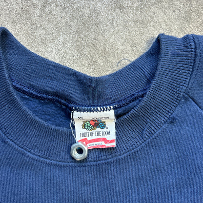 Vintage 80s Georgetown University, Bulldog Crewneck Sweatshirt