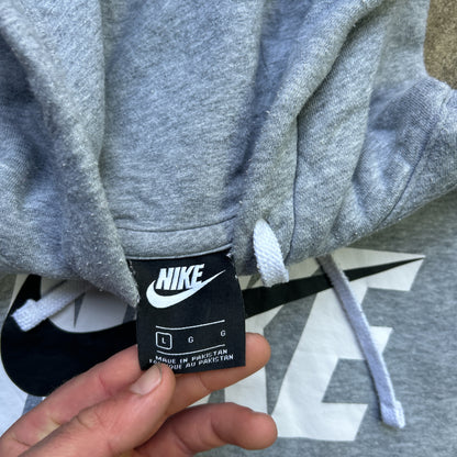 Vintage 2000s Nike Grey Hoodie