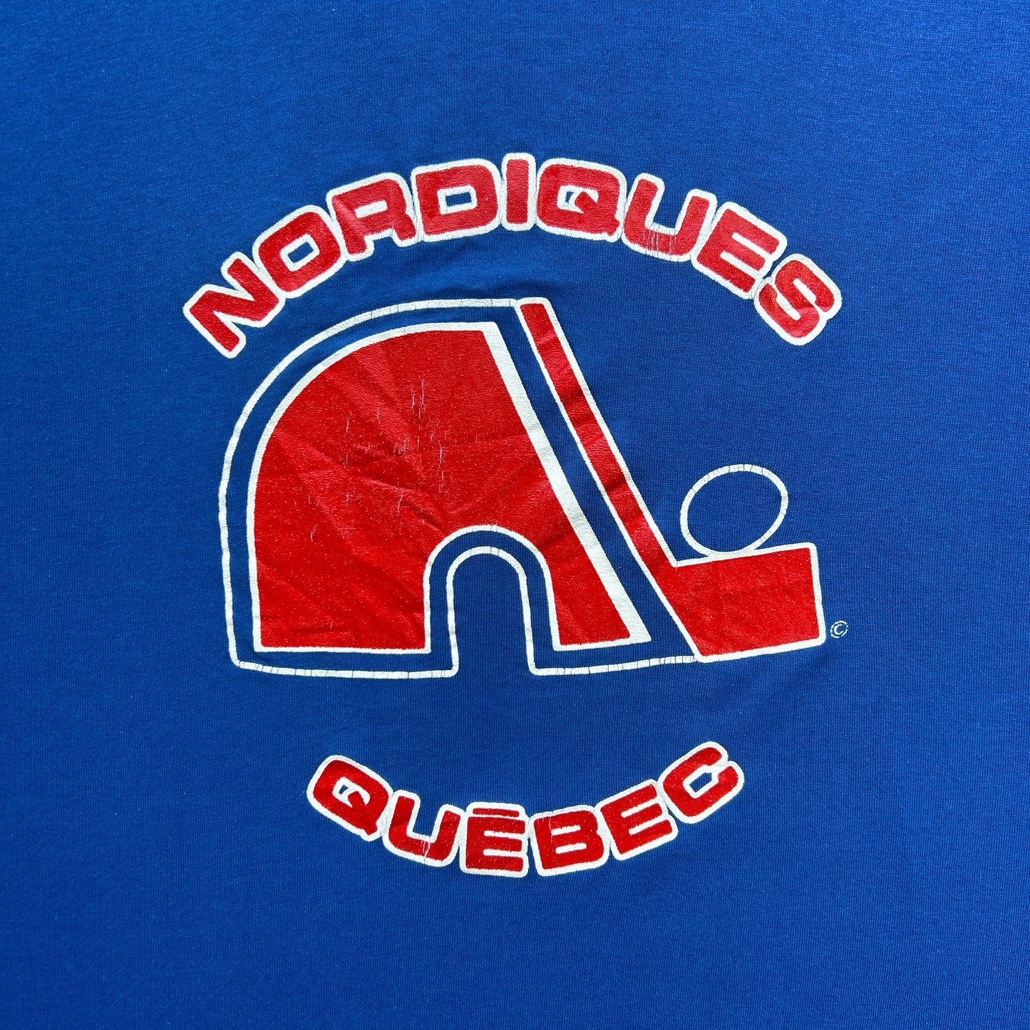 Vintage 80s Canadian NHL, Nordiques Quebec T-shirt