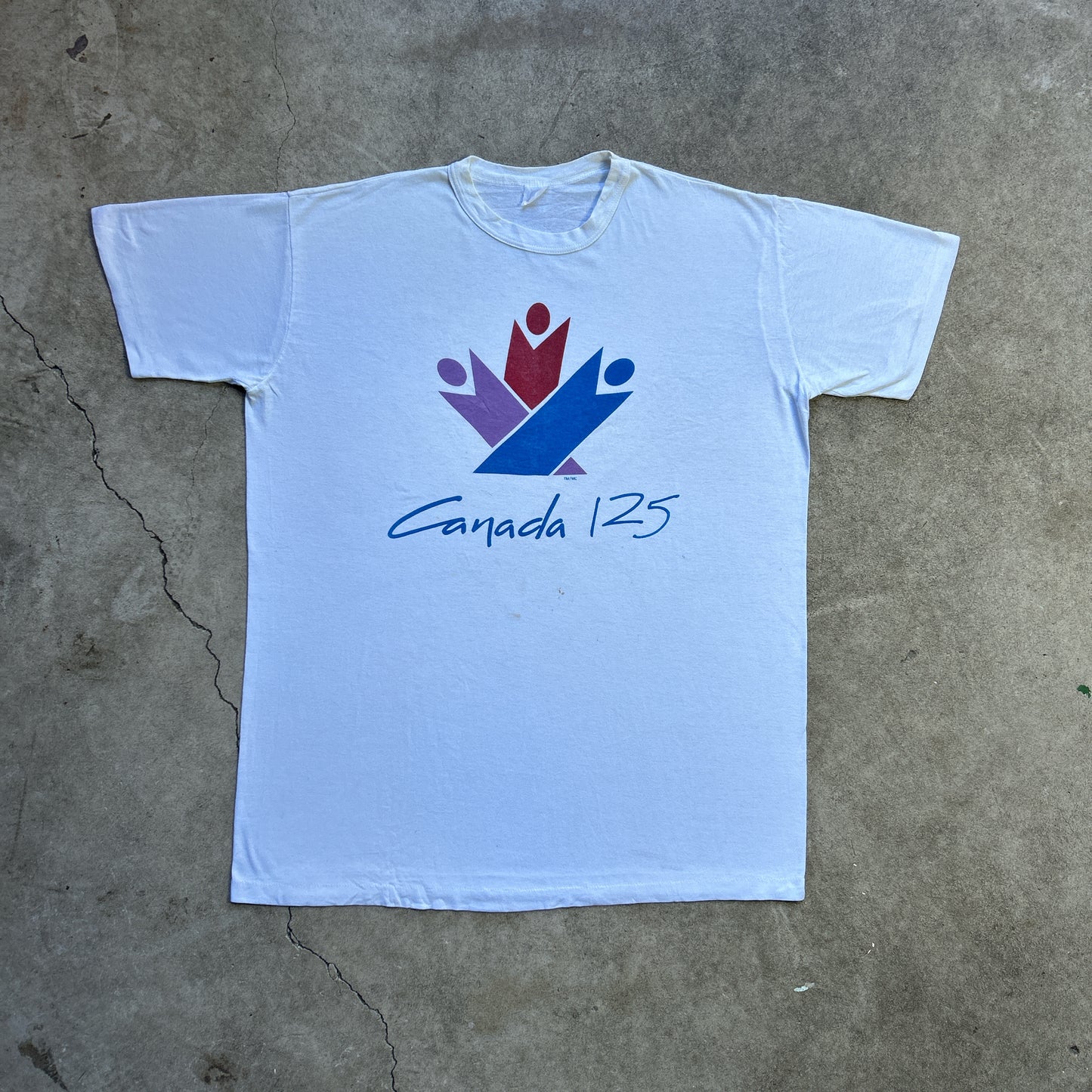 Vintage 90s Canada’s 125th Confederation anniversary 1992 T-shirt