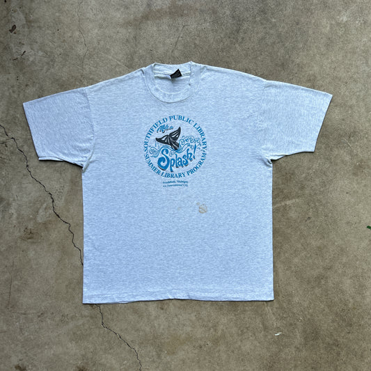 Vintage 90s Southfield, Michigan, Public Library, The Splash T-shirt