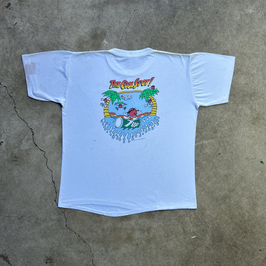 Vintage 90s 7 Up “The Cool Spot” 1991 T-Shirt