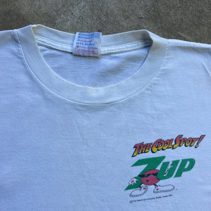 Vintage 90s 7 Up “The Cool Spot” 1991 T-Shirt