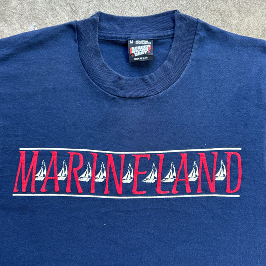 Vintage 90s Marineland, USA, Tall Ship T-shirt