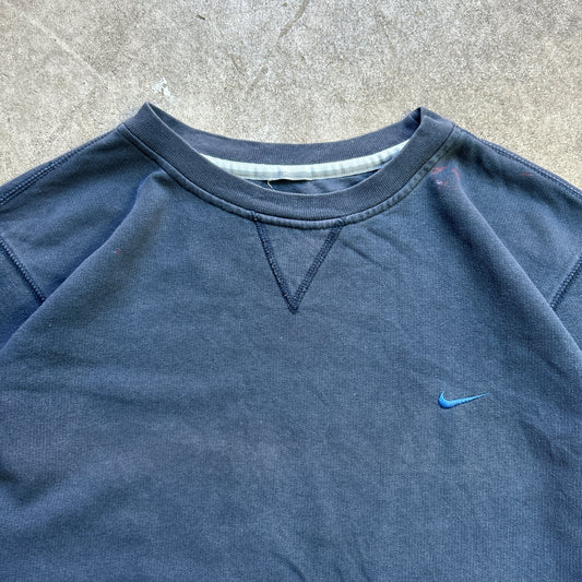 Vintage 2000s Navy Nike Crewneck Sweatshirt
