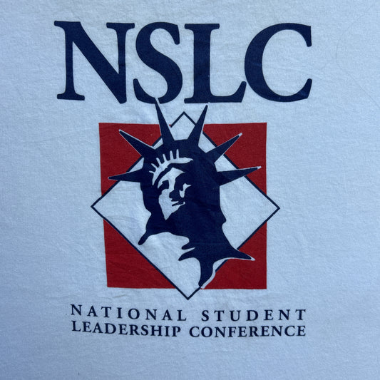 Vintage 90s National Student Leadership Conference, NSLC T-shirt