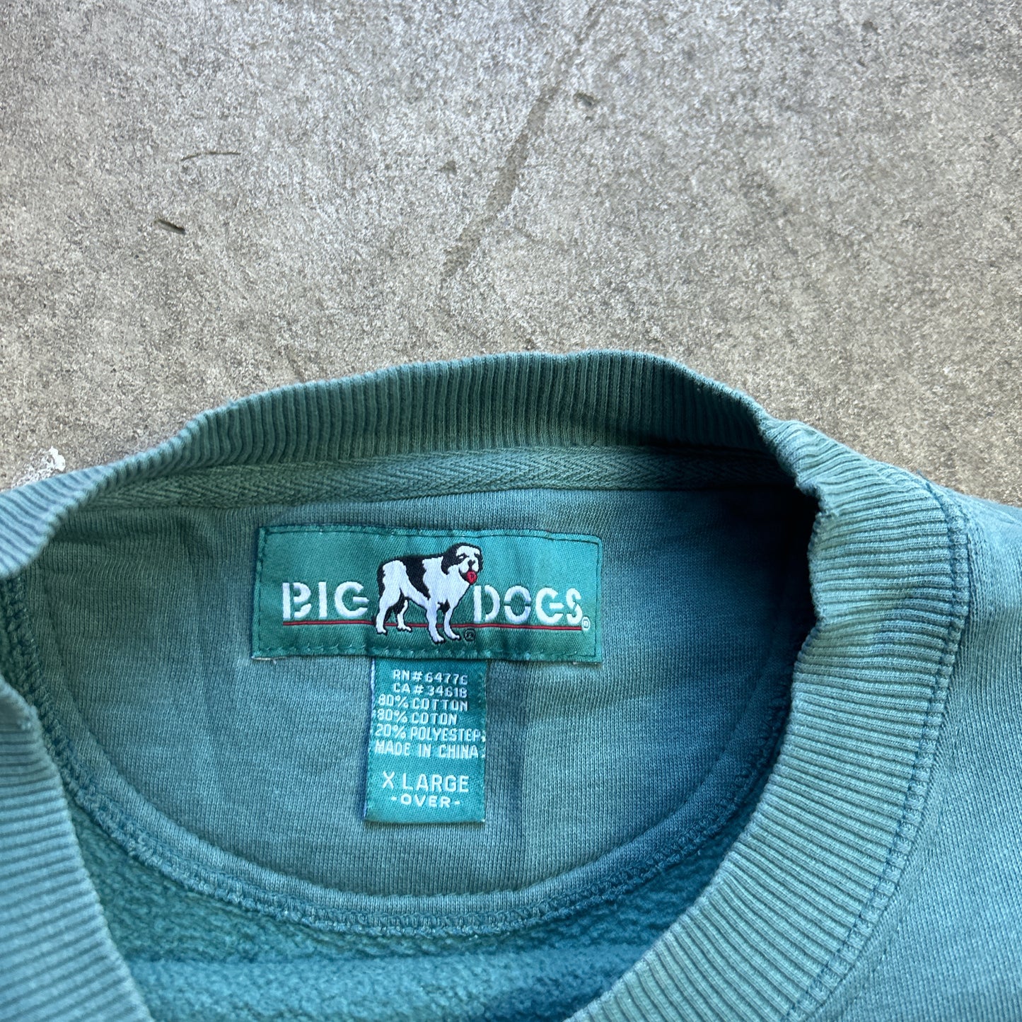 Vintage 2000s Big Dogs Crewneck Sweatshirt
