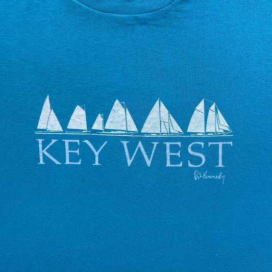Vintage 80s Keywest America Tall Ships T-shirt