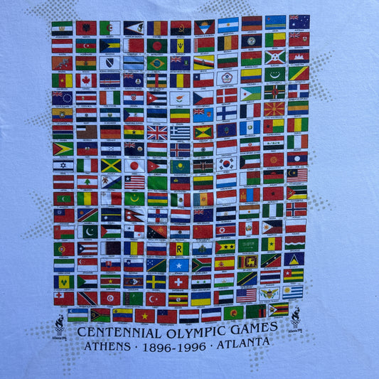 Vintage 90s USA, America Atlanta Centennial Olympic Games 1992 T-shirt