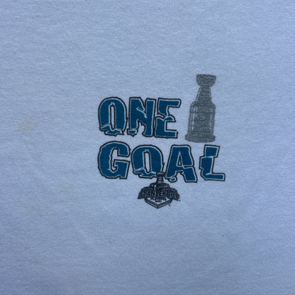 Vintage 2000s NHL Stanley Cup, San Jose Sharks, One Team One Goal T-shirt