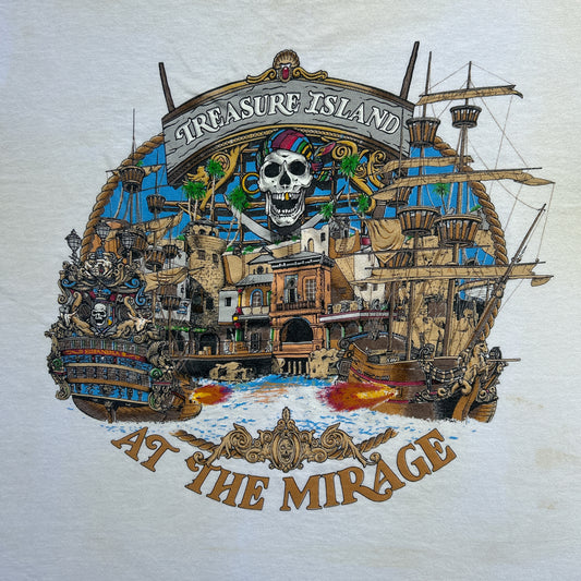 Vintage 90s Treasure Island At The Mirage T-shirt