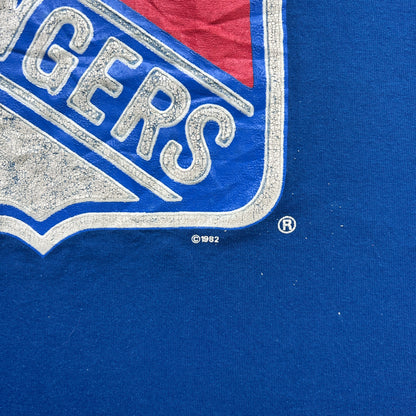 Vintage 80s NY Rangers, American Ice Hockey NHL 1982 T-shirt