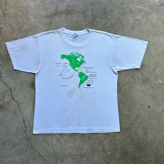 Vintage 90s Dinosaur Scientist "Just Do It" South American Chemistry T-shirt