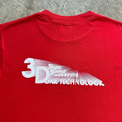 Vintage 90s WARP 5, 3D OAK Technology, T-shirt