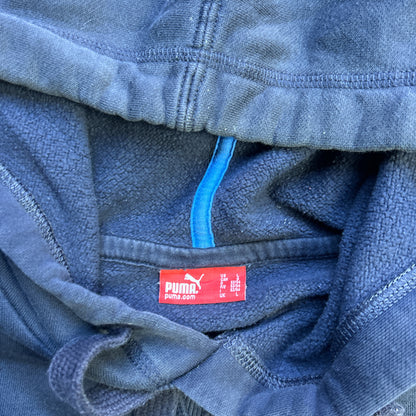 Vintage 2000s Navy Blue Puma Hoodie Jumper