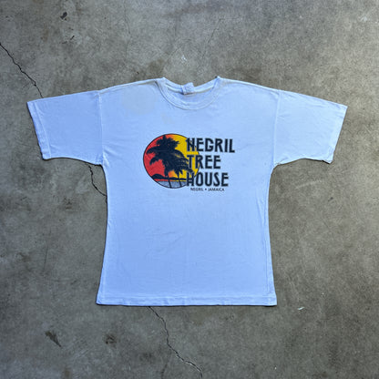 Vintage 90s  Negril Tree House Jamaica T-shirt