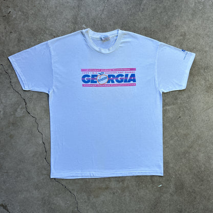 Vintage 90s National Kidney Foundation, U.S. Transplant Games Georgia T-shirt