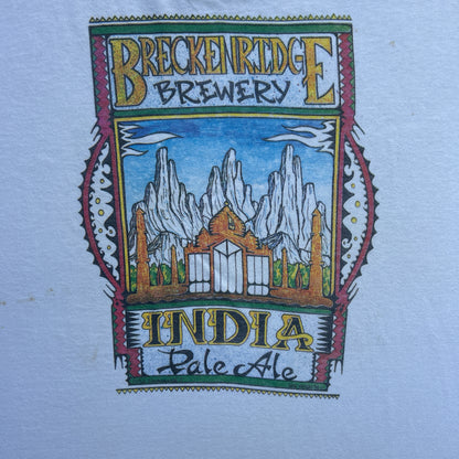 Vintage 90s Breckenridge India Pale Ale Beer T-shirt