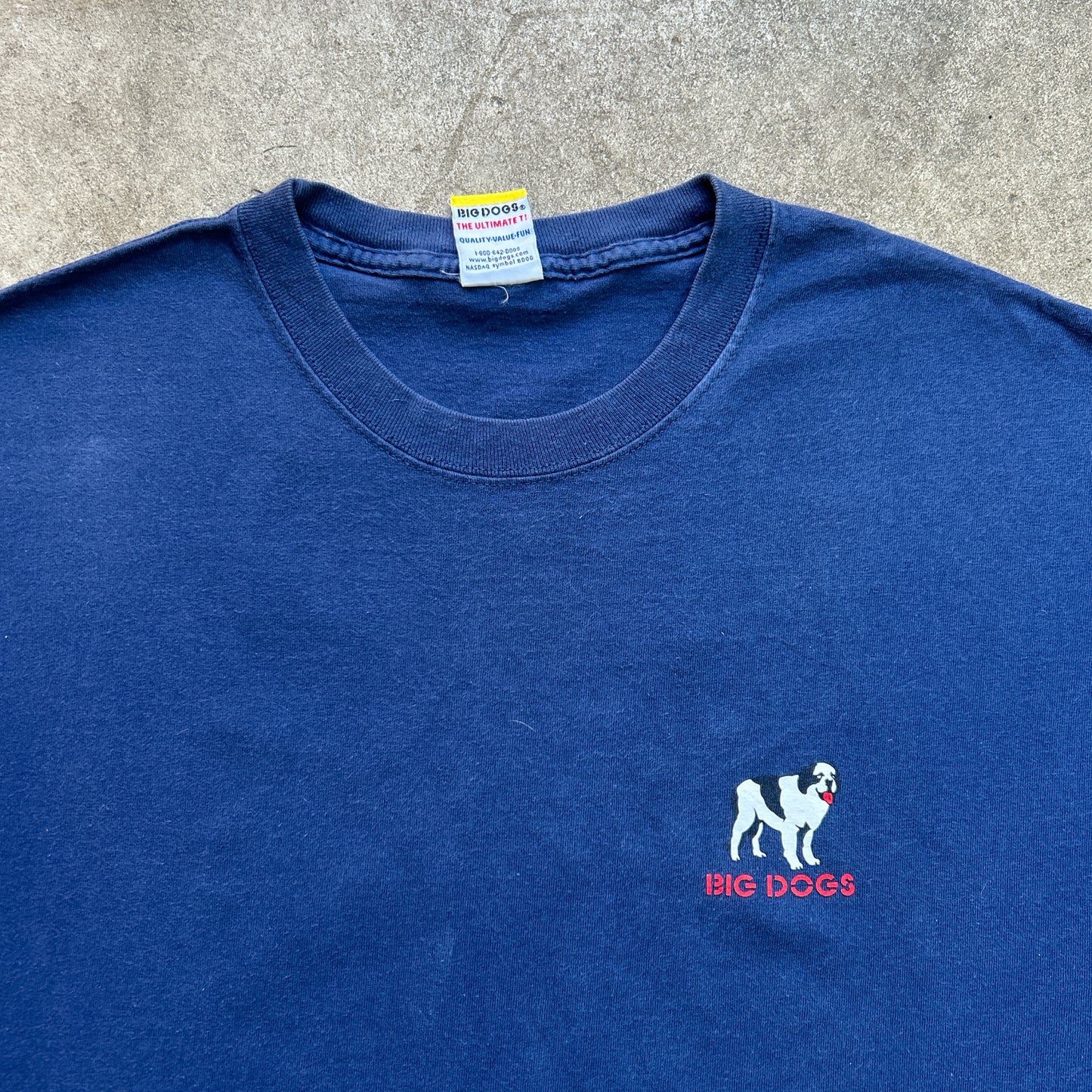 Vintage 90s Big Dogs To The Rescue Skate Brand T-shirt