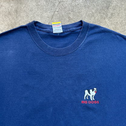 Vintage 90s Big Dogs To The Rescue Skate Brand T-shirt
