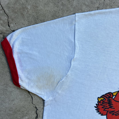 Vintage 70s St. Louis Cardinals, The Beast Of The N. L. East. MLB Baseball Ringer T-shirt