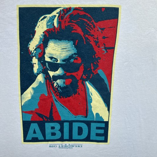 Vintage 2000s The Big Lebowski "abide" T-shirt