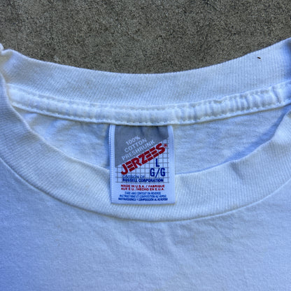 Vintage 90s Hi, Ho, Hi, Ho, It's Over The Hill I Go! Shoebox HallMark Cards T-shirt