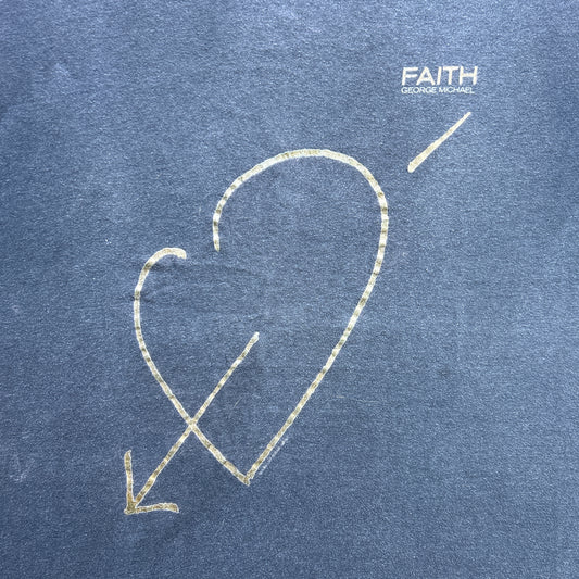 Vintage Rare 80s George Michael, Faith 1987-88 Album Tour T-shirt