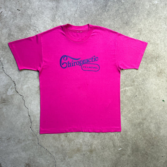 Vintage 90s Chiropractic, It's A Natural, Monroe, Helping You Achieve The Best In Life T-shirt