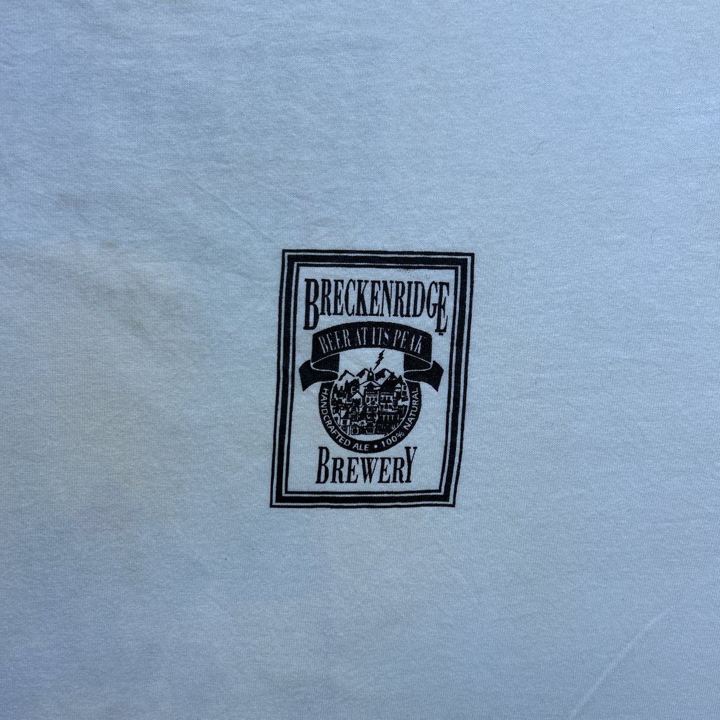 Vintage 90s Avalanche Ale, Breckenridge Brewery, Drunk Dog In Beer, Graphic T-shirt&nbsp;