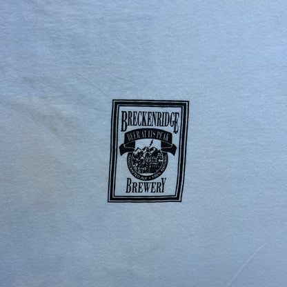 Vintage 90s Avalanche Ale, Breckenridge Brewery, Drunk Dog In Beer, Graphic T-shirt&nbsp;