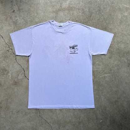 Vintage 90s Brew Thru Drive thru Beverage Store 1991 T-Shirt.