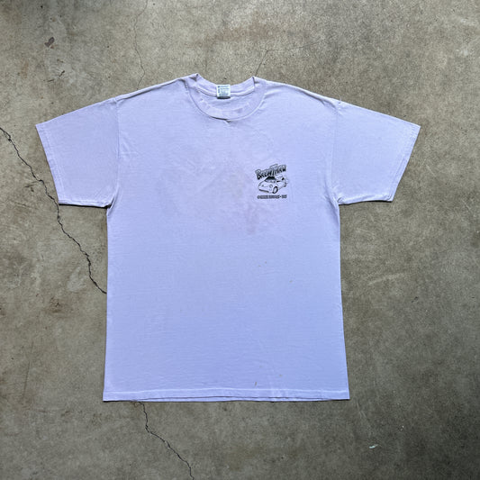 Vintage 90s Brew Thru Drive thru Beverage Store 1991 T-Shirt.