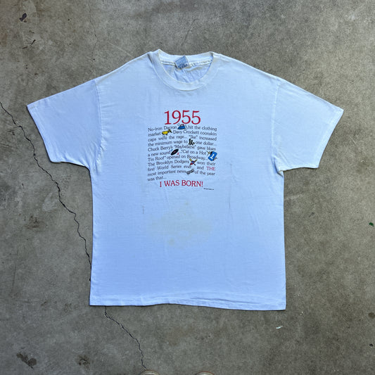 Vintage 90s 1995 I was Born T-shirt