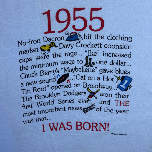 Vintage 90s 1995 I was Born T-shirt